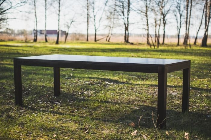 Класичний стіл колір Венге 250х100 см.  (прямокутний)