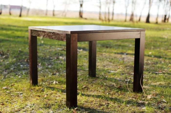 Класичний стіл колір Венге 100х100 см. (квадратний)