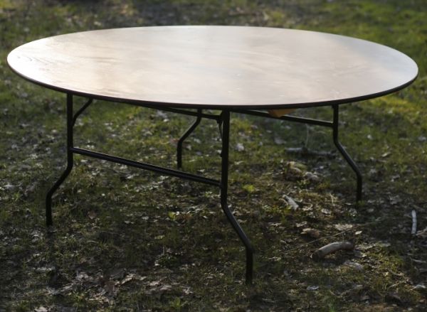 Розкладний стіл (круглий), ⌀180 см
