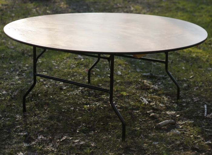 Розкладний стіл (круглий), ⌀180 см