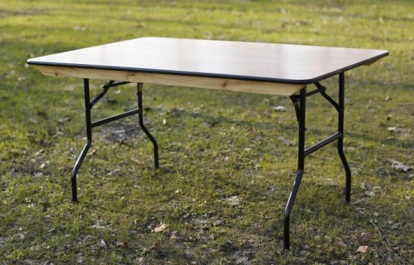 Прямокутний стіл 125х100 см (розкладний)