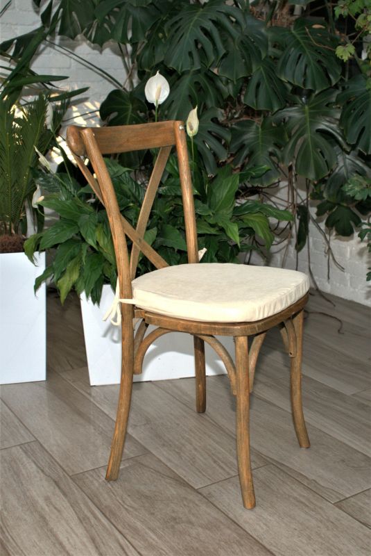 Кросбек стілець з подушкою