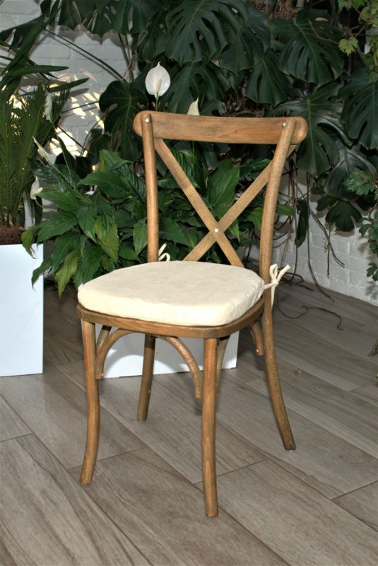 Кросбек стілець з подушкою